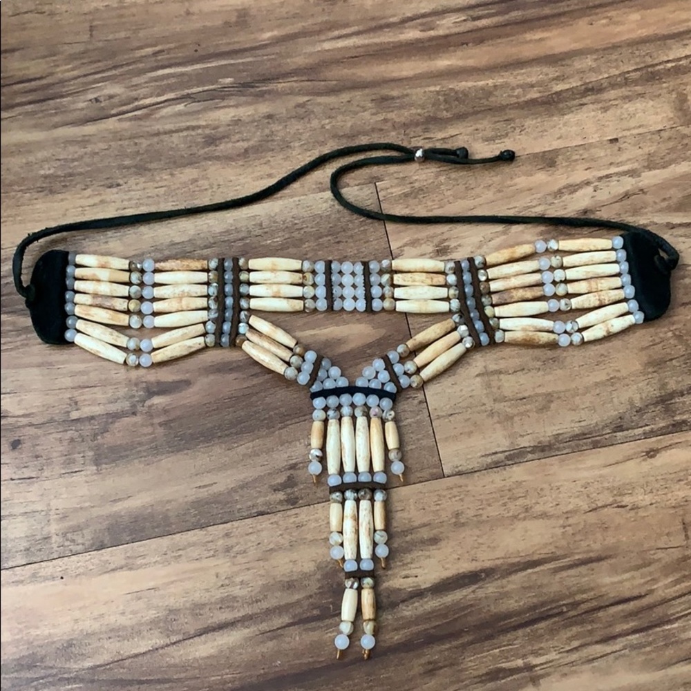 Native American choker necklace